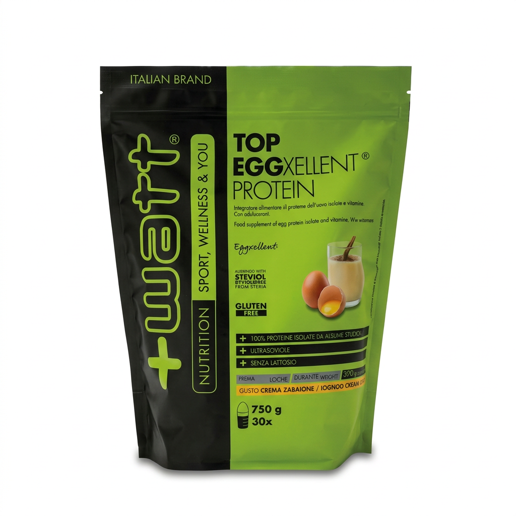 Foto prodotto Top Eggxellent Protein 750 g su sfondo bianco