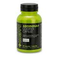 +Watt Arginina+ Complex Capsule, flacone da 90 capsule su fondo bianco